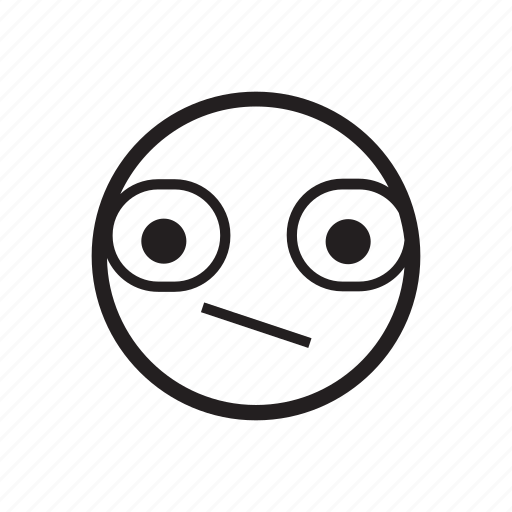 Annoyed, bored, confused, emoji, emoticon, feeling, sick icon - Download on Iconfinder