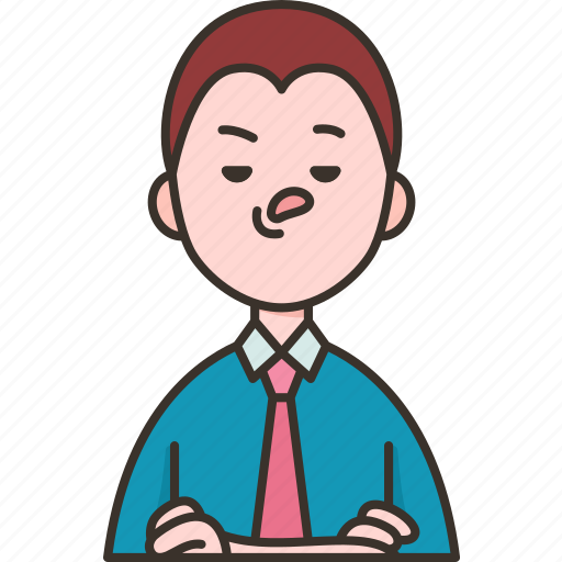 Bored, irritated, annoyed, eggy, businessman icon - Download on Iconfinder
