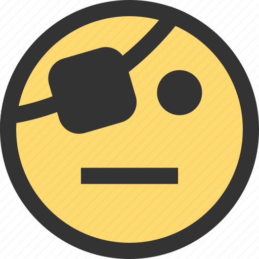 Emoji, emojis, face, faces, pirate icon - Download on Iconfinder
