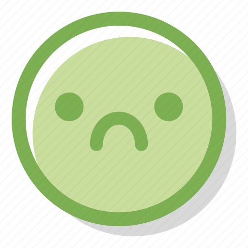 Svg Disappointed Dissatisfied Emotion Feeling Sad Icon