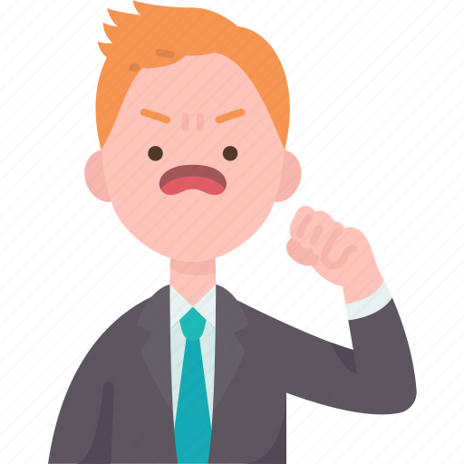 Irritated, displeased, annoy, dissatisfied, temper icon - Download on Iconfinder