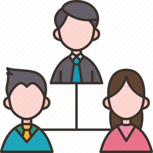Employee, relations, organization, structure, cooperation icon - Download on Iconfinder