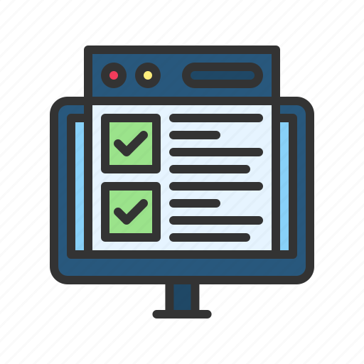 Taking test, examination, testing, quiz, answer, admission, education icon - Download on Iconfinder