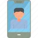 smartphone, avatar, cellphone, communications, mobile, icon