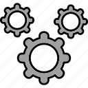 gear, onfig, options, preferences, service, settings, tools, icon