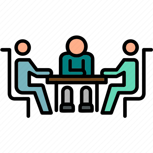 Meeting, advice, discussion, group, hr, interview, recruitment icon - Download on Iconfinder