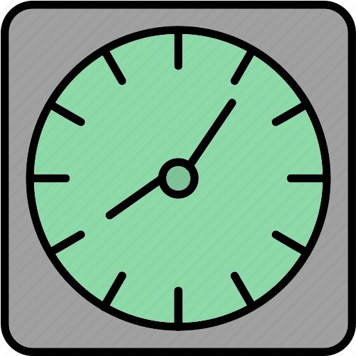 Wall, clock, office, time, icon icon - Download on Iconfinder