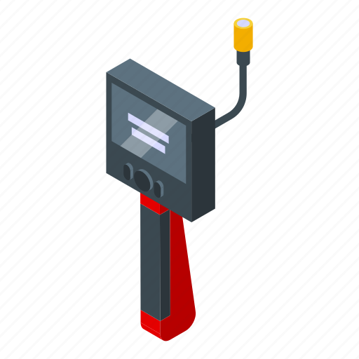 Endoscope, digestive, isometric icon - Download on Iconfinder