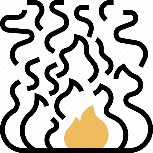 Fire, flame, heat, burn, combustion icon - Download on Iconfinder