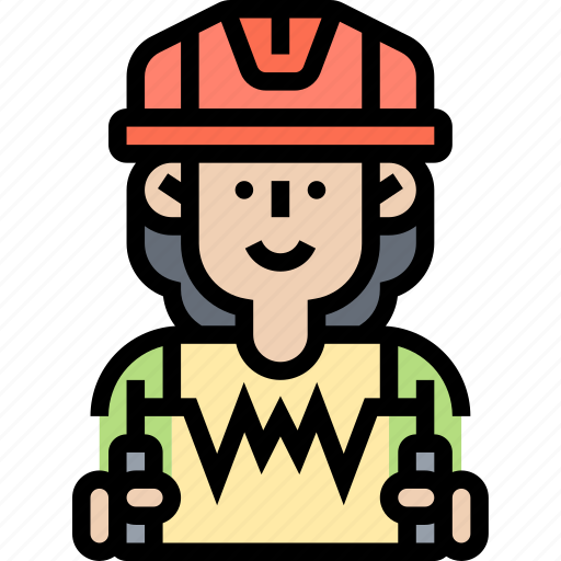 Electricity, power, voltage, technician, mechanic icon - Download on Iconfinder