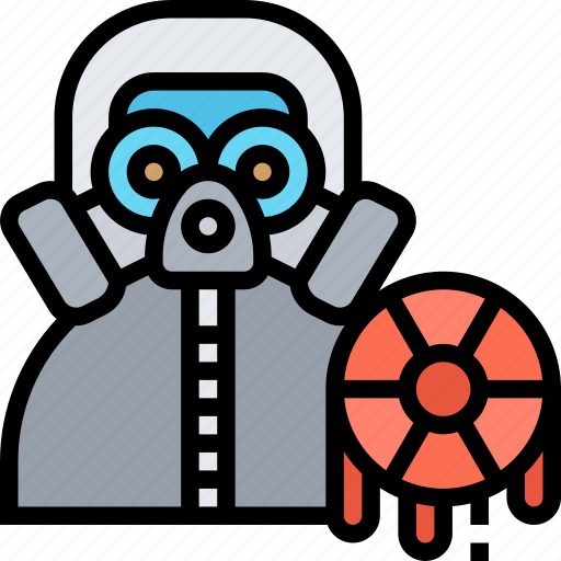 Radiation, nuclear, atomic, protection, pollution icon - Download on Iconfinder