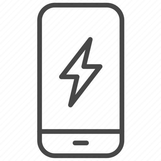 Energy, power, electric, electricity, mobile, app, battery icon - Download on Iconfinder