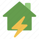 power, house, energy, lightning, home, electricity