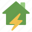 power, house, energy, lightning, home, electricity 