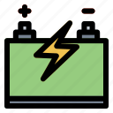 1, accu, lightning, energy, power, battery
