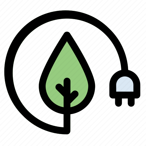1, eco, energy, green, plug, power icon - Download on Iconfinder