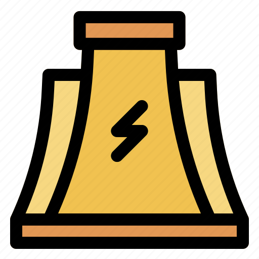1, nuclear, energy, power, reactor, thermal icon - Download on Iconfinder