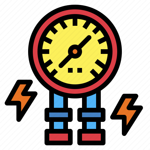 Construction, gas, gauge, industry icon - Download on Iconfinder