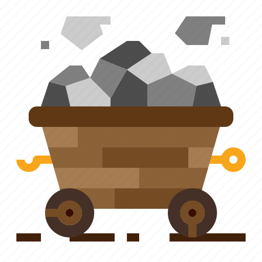 Coal, energy, mine, tram icon - Download on Iconfinder