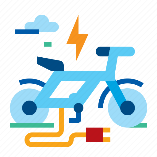 Bicycle, bike, charger, electric, energy icon - Download on Iconfinder