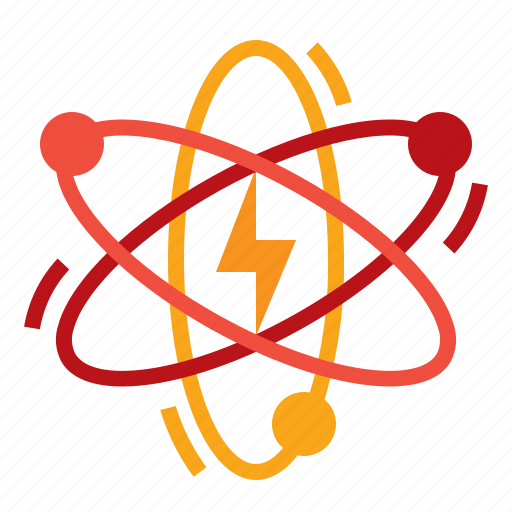 Atom, bolt, electric, electricity, energy, power icon - Download on Iconfinder
