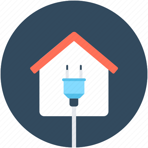 Electricity, energy, house, plug, power station icon - Download on Iconfinder