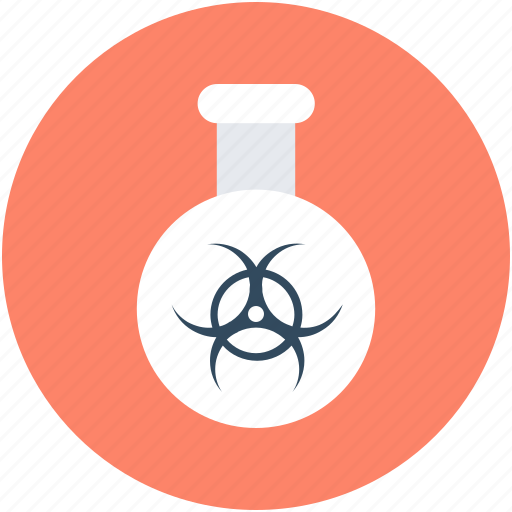 Biohazard, biological hazard, chemical, flask, hazard chemical icon - Download on Iconfinder
