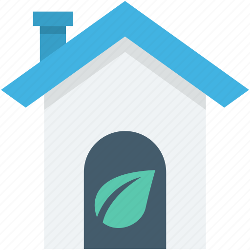 Eco house, glasshouse, green house, house, leaf icon - Download on Iconfinder