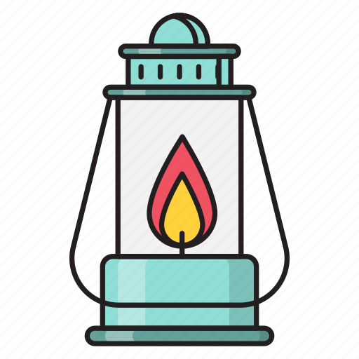 Fire, flame, lamp, lantern, light icon - Download on Iconfinder