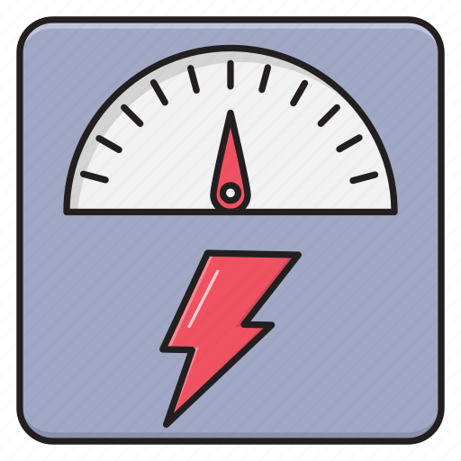 Current, energy, measure, meter, voltage icon - Download on Iconfinder