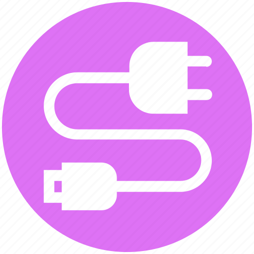 Cable, changer, computer cable, data cable, power, usb cable, usb cord icon - Download on Iconfinder