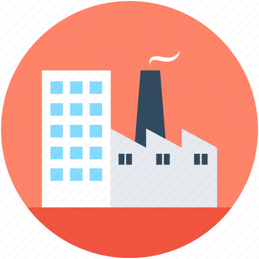 Factory, industry, mill, power plant, production unit icon - Download on Iconfinder