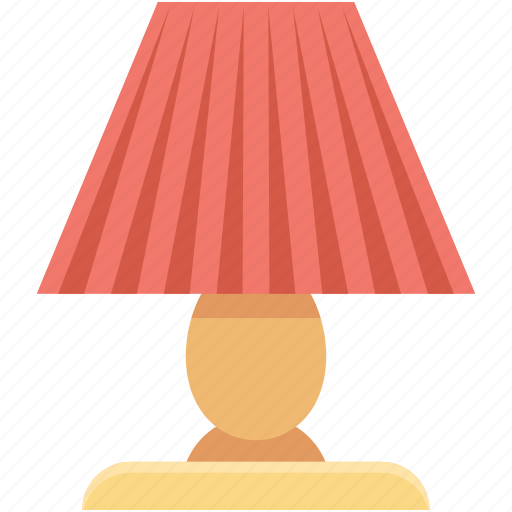Bedside lamp, electric lamp, lamp, lamp light, table lamp icon - Download on Iconfinder