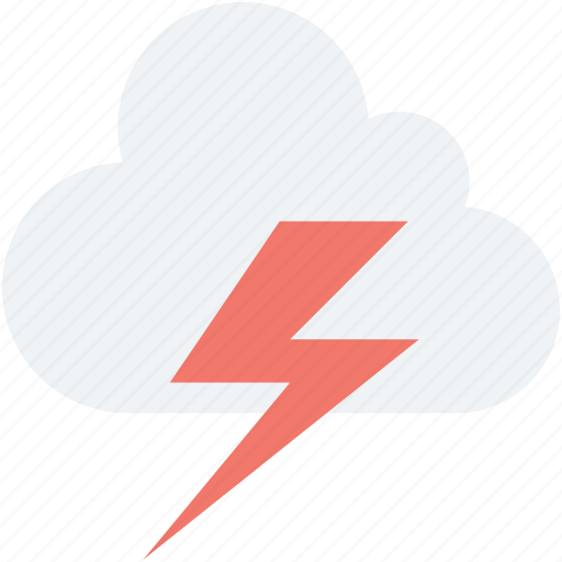 Cloud, cloud thunder, cloudy weather, thunder, thunderstorm icon - Download on Iconfinder