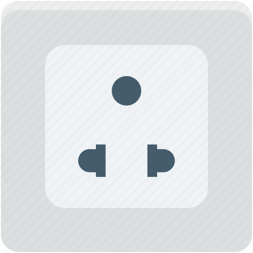 Power outlet, power socket, power supply, socket, wall socket icon - Download on Iconfinder