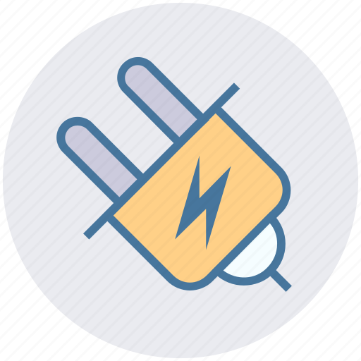 Electrical plug, energy, plug, plug connector, plug in, power, power plug icon - Download on Iconfinder