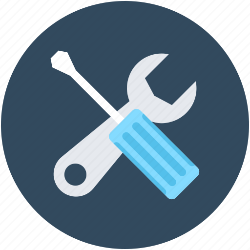 Configuration, garage tools, repair tools, screwdriver, wrench icon - Download on Iconfinder