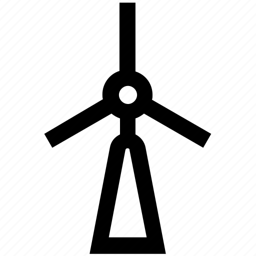 Energy, wind energy, wind power, wind turbine, windmill, windmill tower icon - Download on Iconfinder