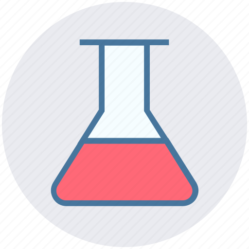 Chemical, conical flask, flask, lab research, laboratory, test tube icon - Download on Iconfinder