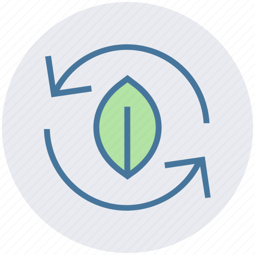 Ecology, leaf, nature, recycling, renewable energy icon - Download on Iconfinder