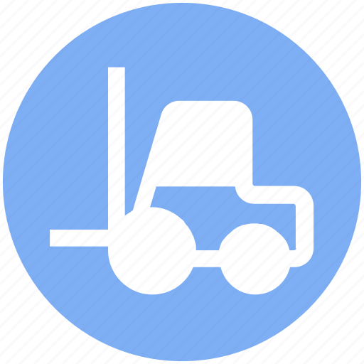 Bendy truck, counterbalanced truck, fork truck, forklift truck, vehicle icon - Download on Iconfinder