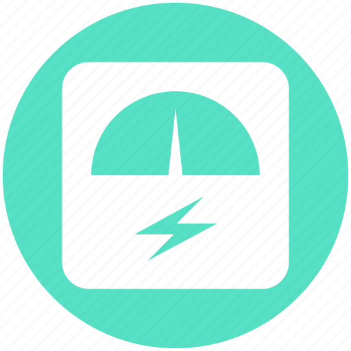 Analog device, electricity, gauge, gauge meter, meter, speedometer icon - Download on Iconfinder