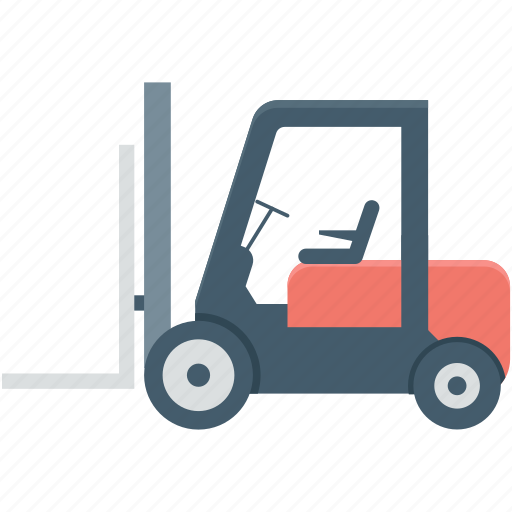 Bendi truck, counterbalanced truck, fork truck, forklift truck, vehicle icon - Download on Iconfinder