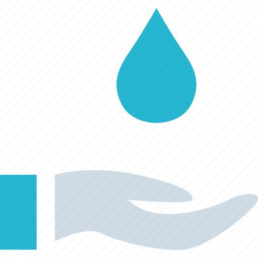Hand, holding, life, water icon - Download on Iconfinder