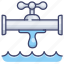 pipe, faucet, tap, water 
