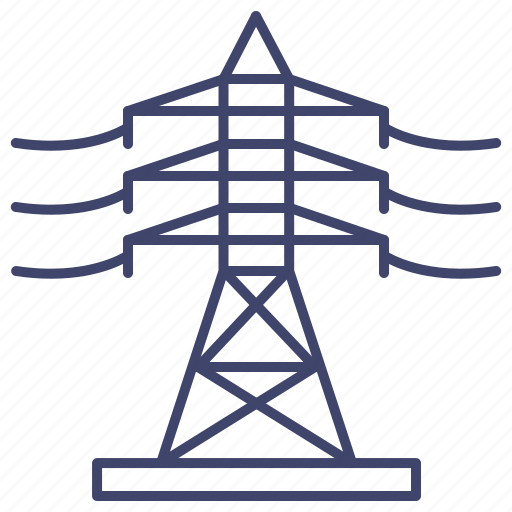 Power, electric, tower, transmission icon - Download on Iconfinder