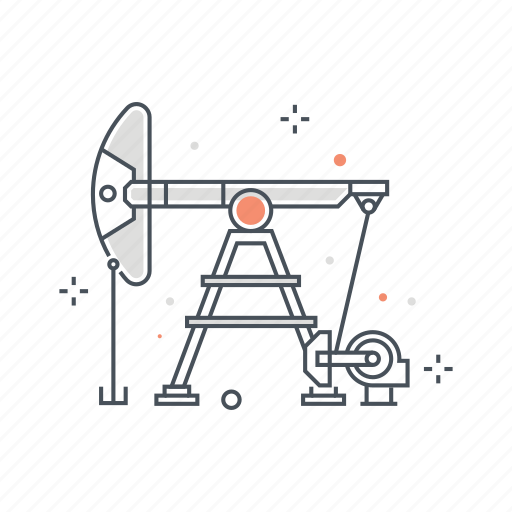 Drill, fuel, industrial, oil pump, petroleum, power, pump icon - Download on Iconfinder
