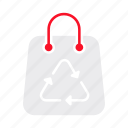 bag, recycle, plastic, shopping, eco