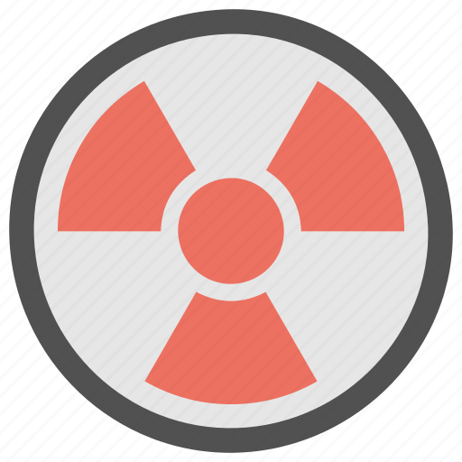 Atomic sign, deadly, hazard symbol, radioactive symbol, toxic icon - Download on Iconfinder