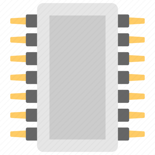 Electronic circuit, electronic components, integrated circuit, monolithic integrated circuit, sound chip icon - Download on Iconfinder